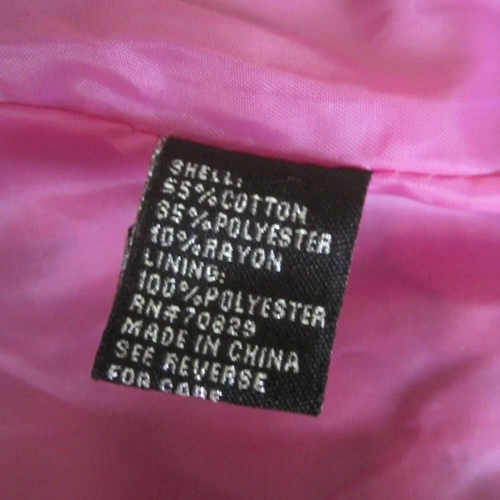 Rue21 Women’s Coat Size Medium Inner Pink with Leopard Print Polyester Lining